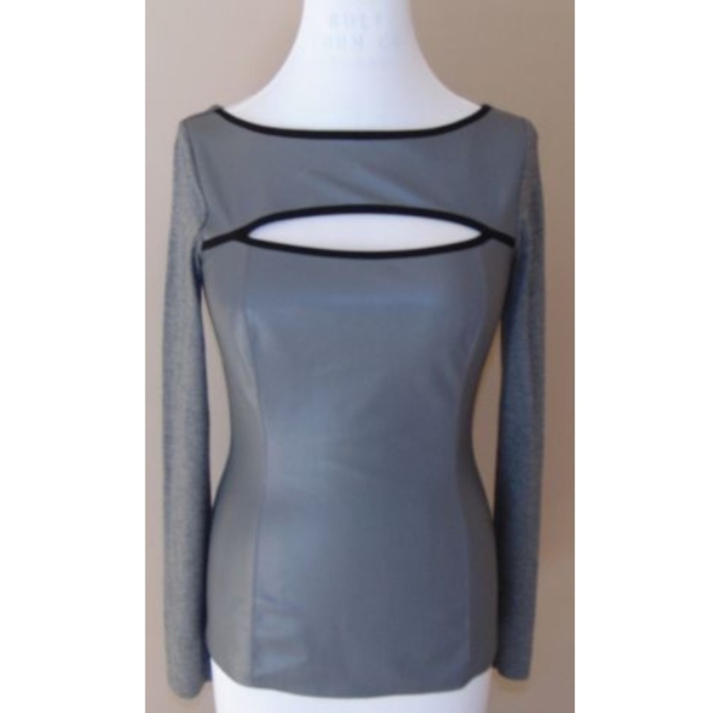 Bailey 44 Cutout Faux Vegan Leather Anthropologie